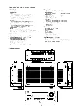 Предварительный просмотр 5 страницы Denon AVR-1712 Service Manual