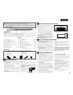 Предварительный просмотр 27 страницы Denon AVR-1802 Operating Instructions Manual