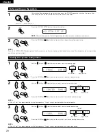 Предварительный просмотр 20 страницы Denon AVR-1803 Operating Instructions Manual