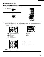 Предварительный просмотр 27 страницы Denon AVR-1803 Operating Instructions Manual