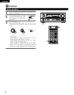 Предварительный просмотр 32 страницы Denon AVR-1803 Operating Instructions Manual