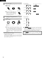 Предварительный просмотр 34 страницы Denon AVR-1803 Operating Instructions Manual