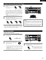 Предварительный просмотр 35 страницы Denon AVR-1803 Operating Instructions Manual