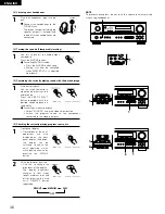 Предварительный просмотр 36 страницы Denon AVR-1803 Operating Instructions Manual