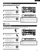 Предварительный просмотр 37 страницы Denon AVR-1803 Operating Instructions Manual