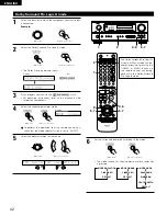 Предварительный просмотр 42 страницы Denon AVR-1803 Operating Instructions Manual