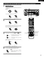 Предварительный просмотр 45 страницы Denon AVR-1803 Operating Instructions Manual