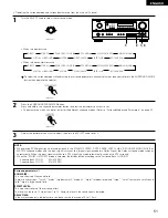 Предварительный просмотр 51 страницы Denon AVR-1803 Operating Instructions Manual