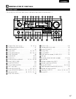 Предварительный просмотр 67 страницы Denon AVR-1803 Operating Instructions Manual