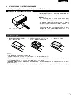 Предварительный просмотр 79 страницы Denon AVR-1803 Operating Instructions Manual