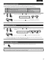 Предварительный просмотр 87 страницы Denon AVR-1803 Operating Instructions Manual