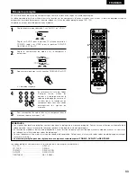 Предварительный просмотр 89 страницы Denon AVR-1803 Operating Instructions Manual