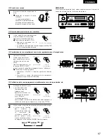 Предварительный просмотр 97 страницы Denon AVR-1803 Operating Instructions Manual