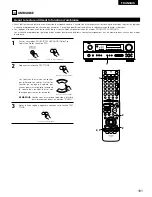 Предварительный просмотр 101 страницы Denon AVR-1803 Operating Instructions Manual