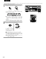 Предварительный просмотр 102 страницы Denon AVR-1803 Operating Instructions Manual