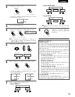 Предварительный просмотр 105 страницы Denon AVR-1803 Operating Instructions Manual