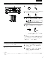 Предварительный просмотр 115 страницы Denon AVR-1803 Operating Instructions Manual