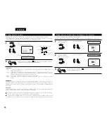 Предварительный просмотр 12 страницы Denon AVR-1804 (French) Operating Instructions Manual