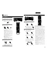 Предварительный просмотр 19 страницы Denon AVR-1804 (French) Operating Instructions Manual