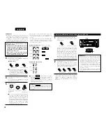 Предварительный просмотр 20 страницы Denon AVR-1804 (French) Operating Instructions Manual