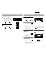 Предварительный просмотр 21 страницы Denon AVR-1804 (French) Operating Instructions Manual