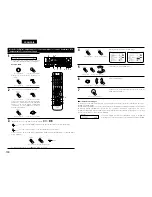 Предварительный просмотр 26 страницы Denon AVR-1804 (French) Operating Instructions Manual