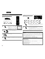 Предварительный просмотр 28 страницы Denon AVR-1804 (French) Operating Instructions Manual