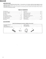 Предварительный просмотр 4 страницы Denon AVR-1905/785 Operating Instructions Manual