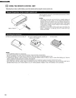 Предварительный просмотр 18 страницы Denon AVR-1905/785 Operating Instructions Manual