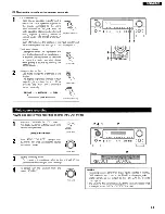 Предварительный просмотр 41 страницы Denon AVR-1905/785 Operating Instructions Manual