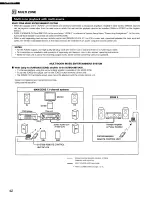 Предварительный просмотр 42 страницы Denon AVR-1905/785 Operating Instructions Manual