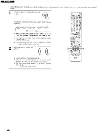 Предварительный просмотр 46 страницы Denon AVR-1905/785 Operating Instructions Manual