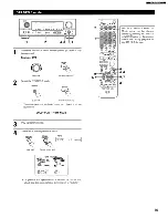 Предварительный просмотр 49 страницы Denon AVR-1905/785 Operating Instructions Manual