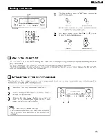 Предварительный просмотр 61 страницы Denon AVR-1905/785 Operating Instructions Manual