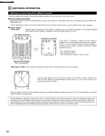 Предварительный просмотр 62 страницы Denon AVR-1905/785 Operating Instructions Manual