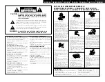 Preview for 2 page of Denon AVR-1906 Operating Instructions Manual