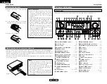 Preview for 6 page of Denon AVR-1906 Operating Instructions Manual