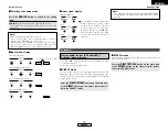 Предварительный просмотр 21 страницы Denon AVR-1906 Operating Instructions Manual