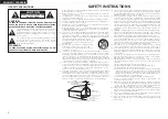 Предварительный просмотр 2 страницы Denon AVR 1909 - AV Receiver Owner'S Manual