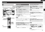 Предварительный просмотр 57 страницы Denon AVR 1909 - AV Receiver Owner'S Manual