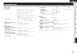 Предварительный просмотр 89 страницы Denon AVR 1909 - AV Receiver Owner'S Manual