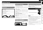 Предварительный просмотр 7 страницы Denon AVR-2309 Owner'S Manual