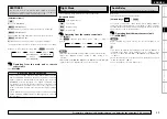 Предварительный просмотр 47 страницы Denon AVR-2309 Owner'S Manual