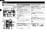 Предварительный просмотр 50 страницы Denon AVR-2309 Owner'S Manual