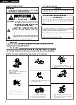 Preview for 2 page of Denon AVR-2802/982 Operating Instructions Manual