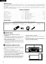 Preview for 4 page of Denon AVR-2802/982 Operating Instructions Manual