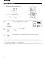 Preview for 110 page of Denon AVR-2802 Operating Instructions Manual