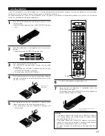 Предварительный просмотр 53 страницы Denon AVR 2805 - AV Receiver Operating Instructions Manual