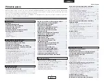 Предварительный просмотр 5 страницы Denon AVR 2807 - AV Receiver (Spanish) Instrucciones De Funcionamiento