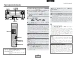 Предварительный просмотр 27 страницы Denon AVR 2807 - AV Receiver (Spanish) Instrucciones De Funcionamiento